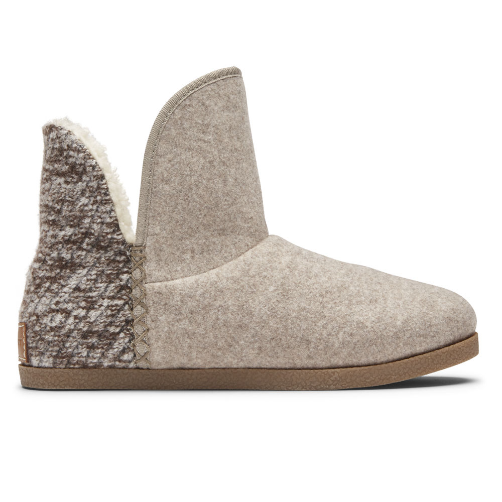 Rockport Støvler Dame Grå - Trutech Veda Slipper - KIBQ50617